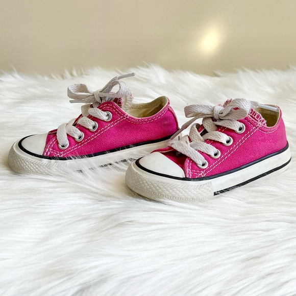 Converse Pink Sneakers - Picture 3 of 6